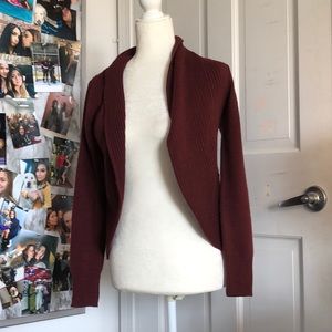 Burgundy Sweater